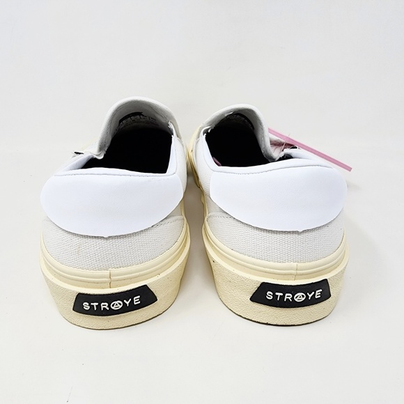 Straye Ventura Cream X-Ray 3D Acid Drop Slip On Skate Shoes - Picture 3 of 8